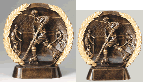 Ice Hockey Bronze Trophy Award Man Spirit of the Game Match FREE engraving 